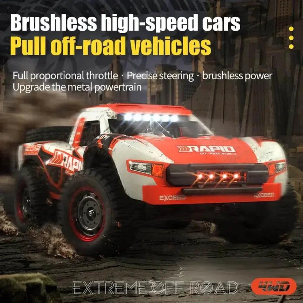  RC High-Speed JJRC Q130 1:14 Brushless RC Truck - Ultimate Off-Road Fun! -  ToylandEU™