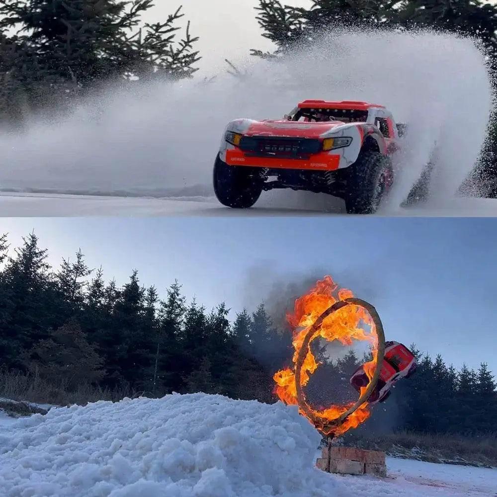  RC High-Speed JJRC Q130 1:14 Brushless RC Truck - Ultimate Off-Road Fun! -  ToylandEU™
