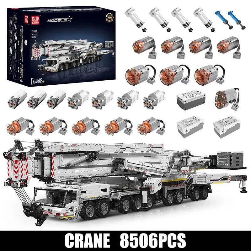  RC Innovative MOULD KING Remote Control Building Set: Crane, Excavator & Fire Truck -  ToylandEU™