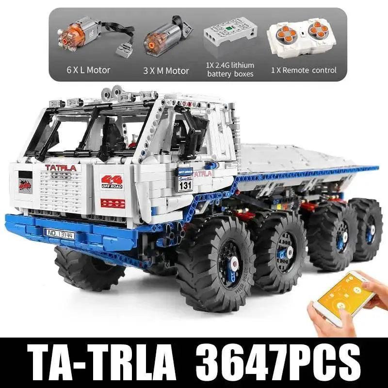  RC Innovative MOULD KING Remote Control Building Set: Crane, Excavator & Fire Truck -  ToylandEU™