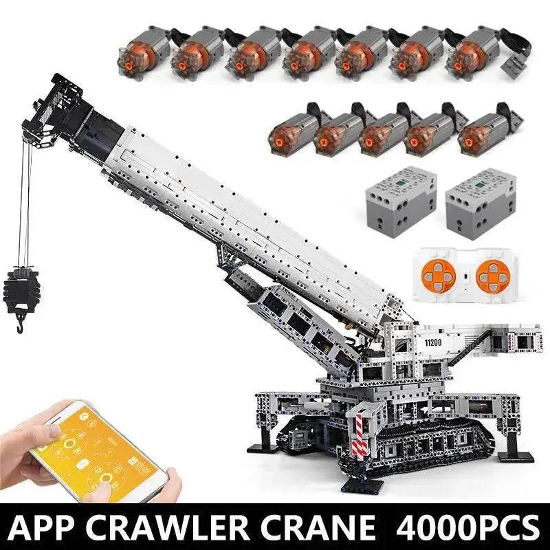  RC Innovative MOULD KING Remote Control Building Set: Crane, Excavator & Fire Truck -  ToylandEU™