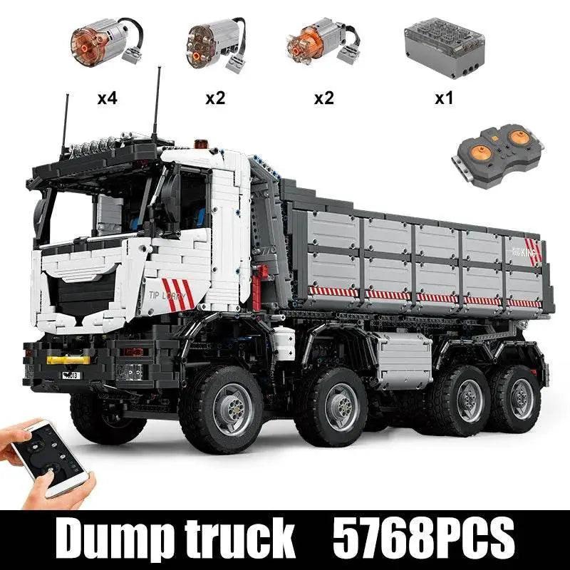  RC Innovative MOULD KING Remote Control Building Set: Crane, Excavator & Fire Truck -  ToylandEU™