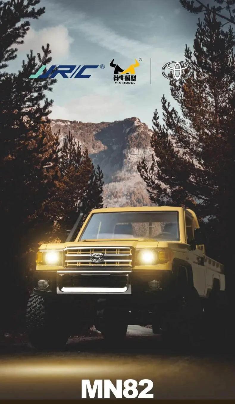  RC JJRC MN82 1:12 Scale 4x4 Remote Control Pickup Truck with LED Lights - Simulation Model for Kids & Hobbyists -  ToylandEU™