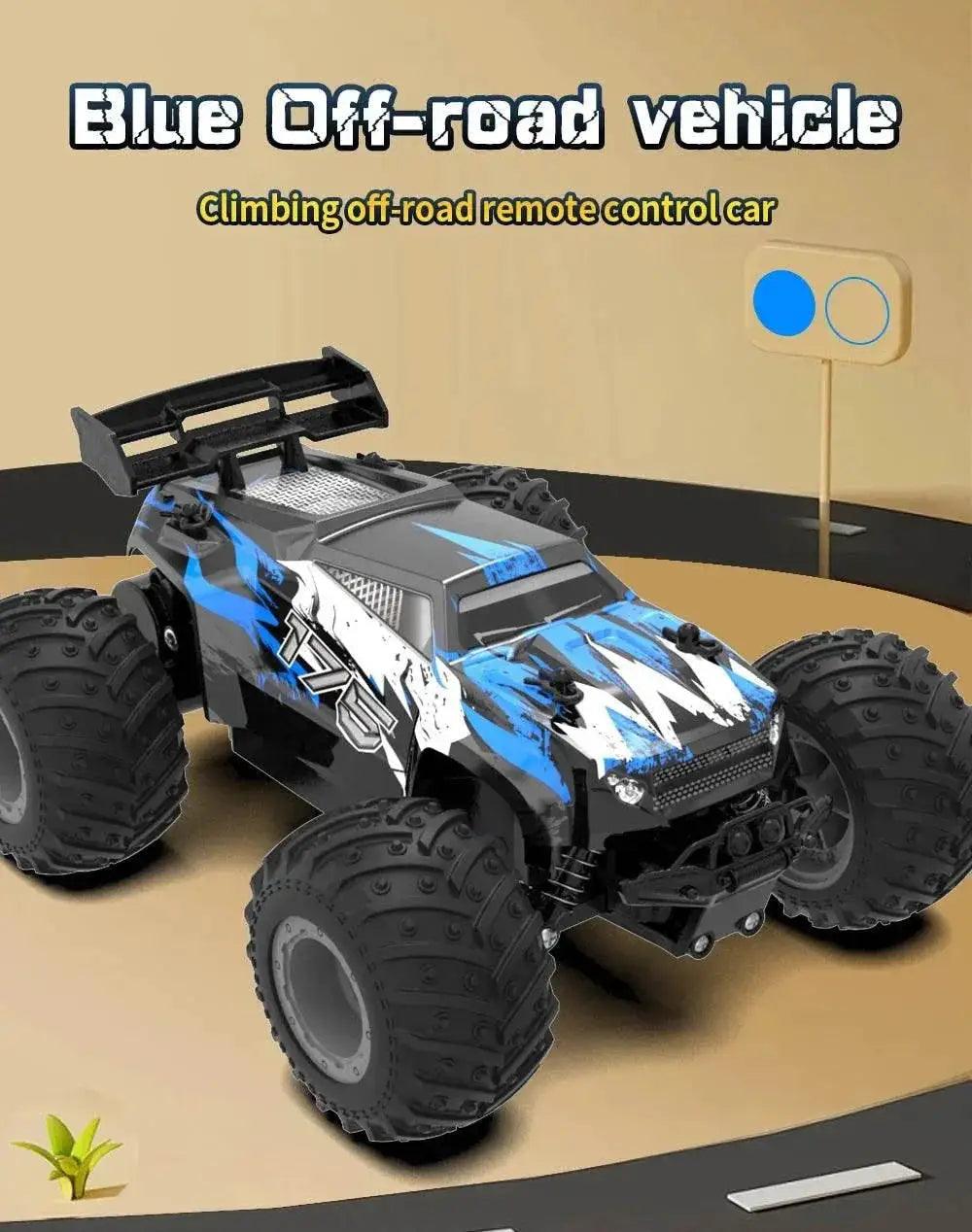  RC JJRC Q175 2.4GHz Dual Motor Remote Control Off-Road Truck with LED Lights - 1:18 Scale Children's RC Car -  ToylandEU™