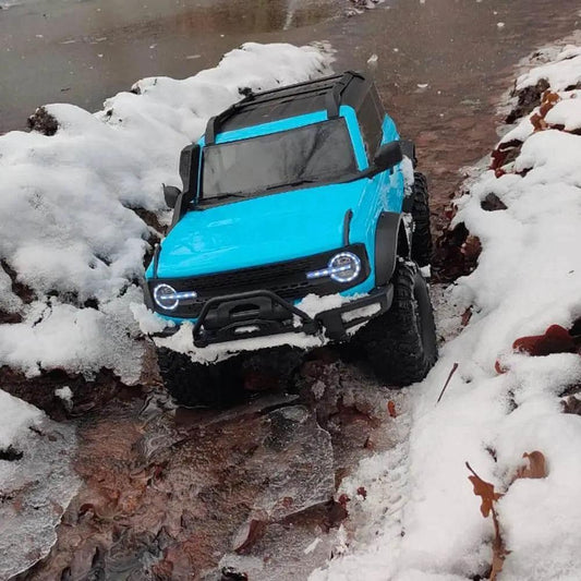  RC JMRC HB-R1001 1/10 Scale 4WD Electric RC Crawler Truck with 2.4GHz Remote Control for Climbing Adventures -  ToylandEU™