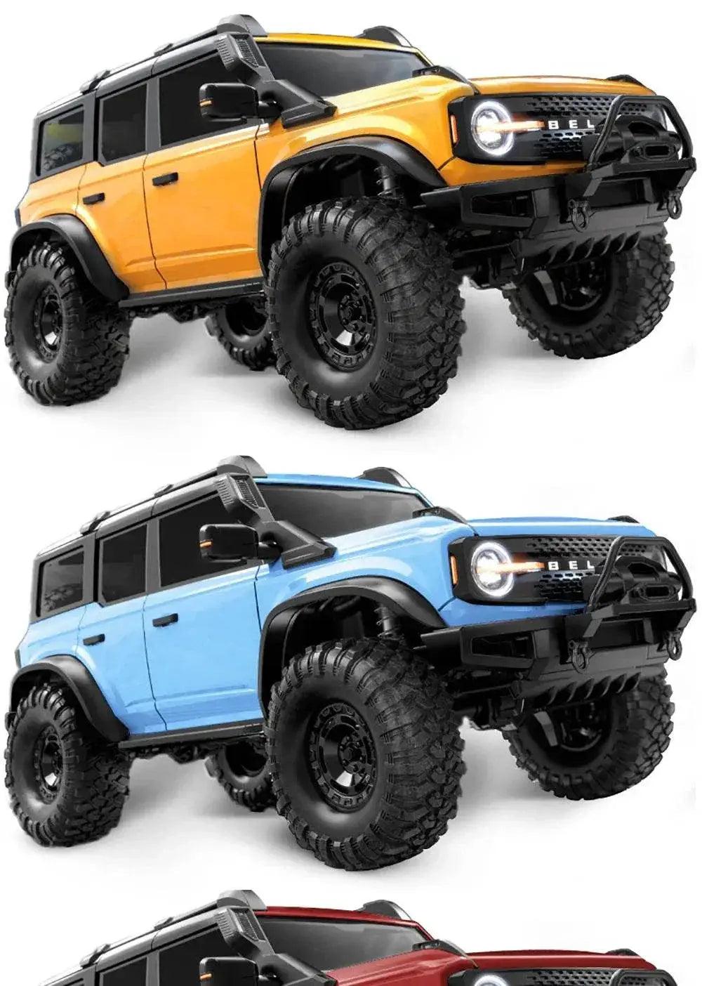  RC JMRC HB-R1001 1/10 Scale 4WD Remote Control Electric Climbing Truck - Professional RC Crawler with 2.4GHz Technology -  ToylandEU™