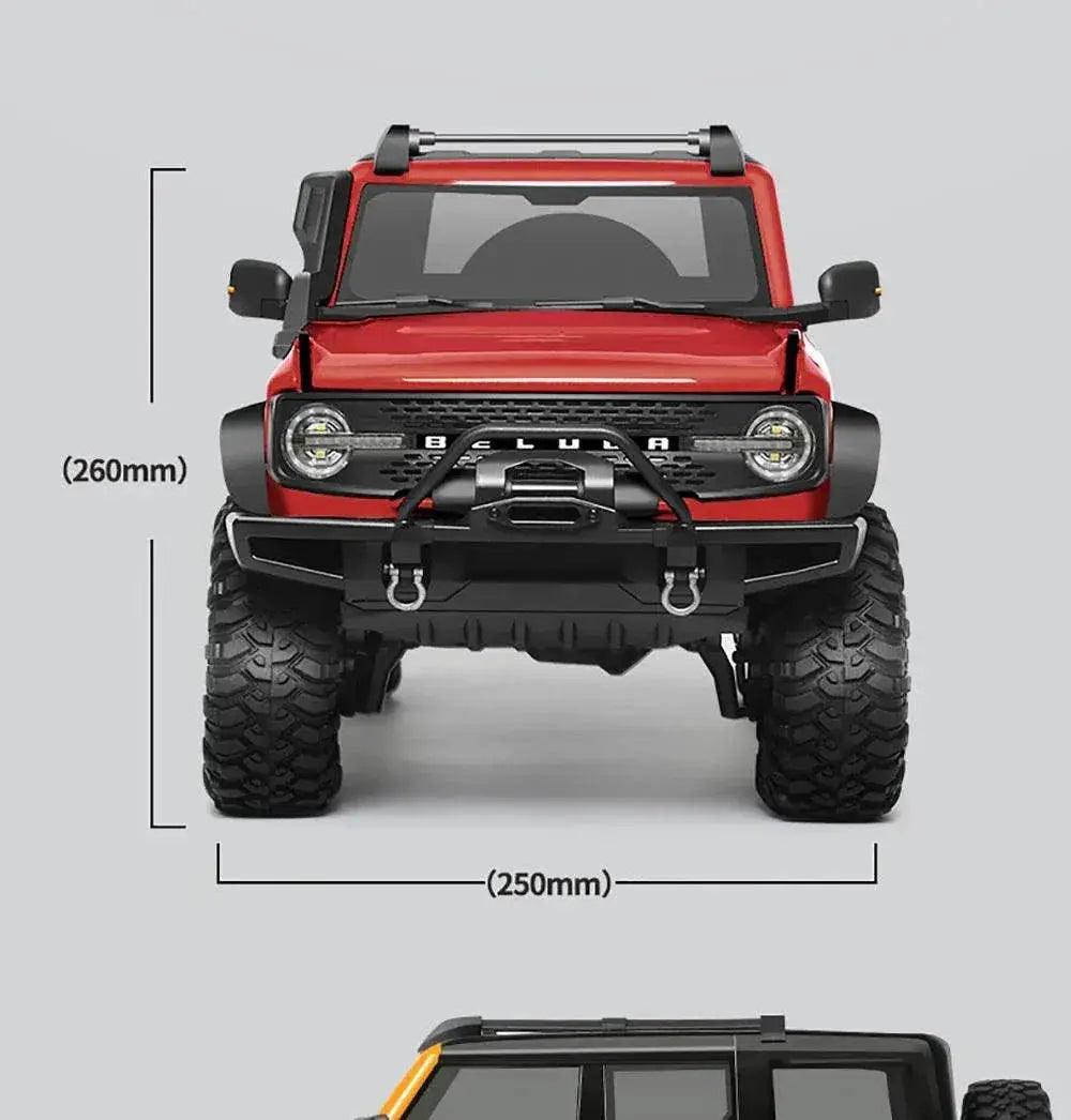  RC JMRC HB-R1001 1/10 Scale 4WD Remote Control Electric Climbing Truck - Professional RC Crawler with 2.4GHz Technology -  ToylandEU™