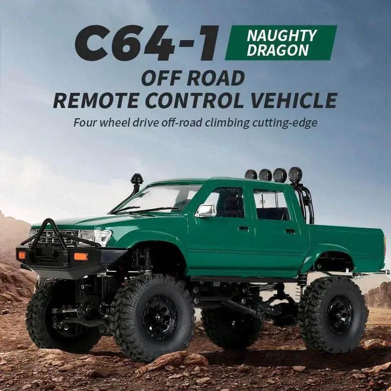  RC Naughty Dragon 1:16 Scale Off-Road Pickup Truck Electric RC Climbing Car with Remote Control - RTR Model Toy -  ToylandEU™