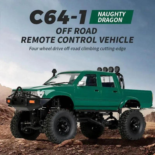  RC Naughty Dragon 1:16 Scale Off-Road Pickup Truck Electric RC Climbing Car with Remote Control - RTR Model Toy -  ToylandEU™