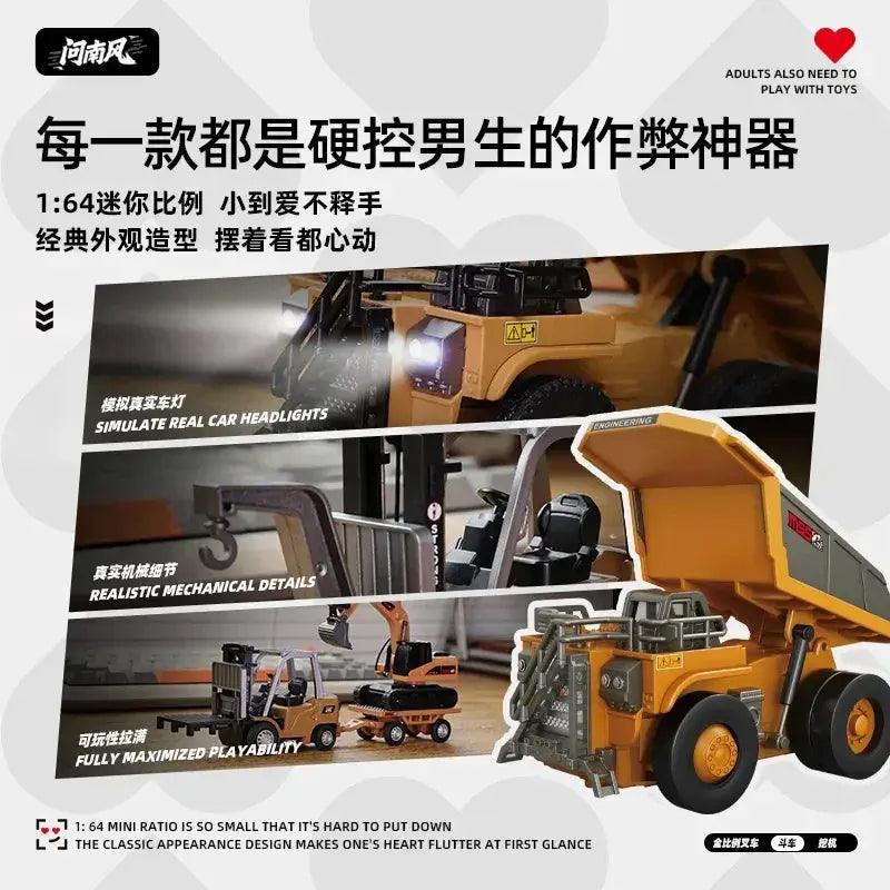  Remote Control Excavator Tipper Truck Metal Build RC -  ToylandEU™