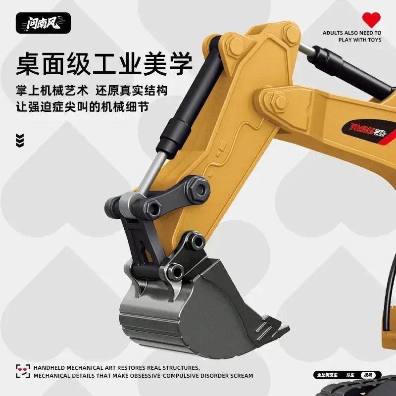  Remote Control Excavator Tipper Truck Metal Build RC -  ToylandEU™