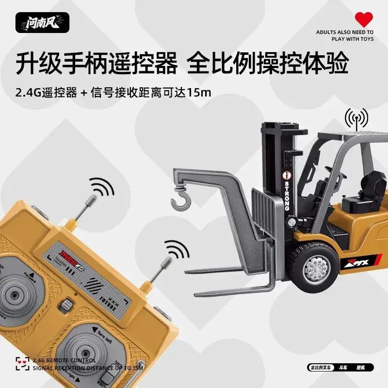  Remote Control Excavator Tipper Truck Metal Build RC -  ToylandEU™