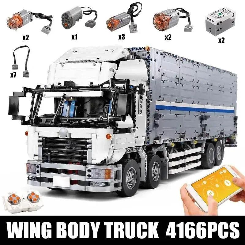  RC Remote Control Mobile Crane Truck Building Set for Ages 14+ -  ToylandEU™