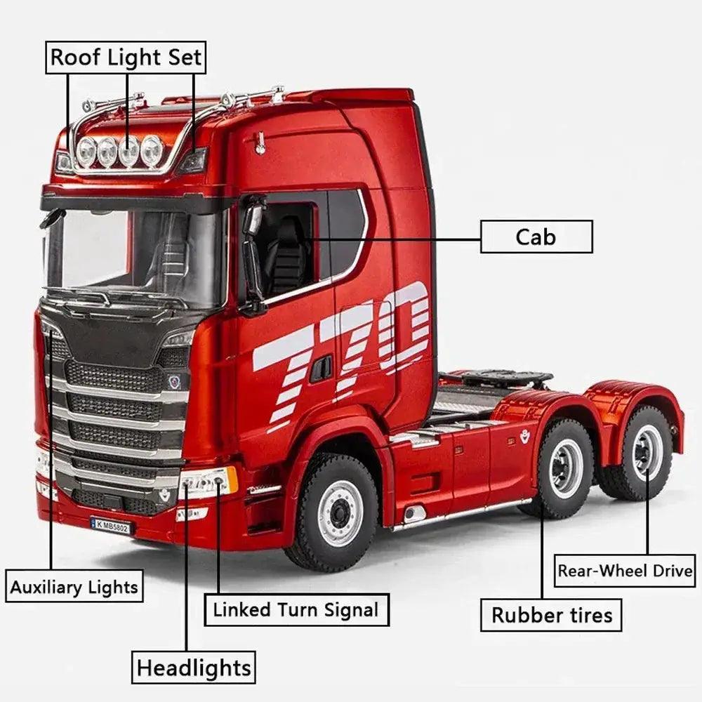  Remote Control RC Truck Alloy With Light And Sound -  ToylandEU™