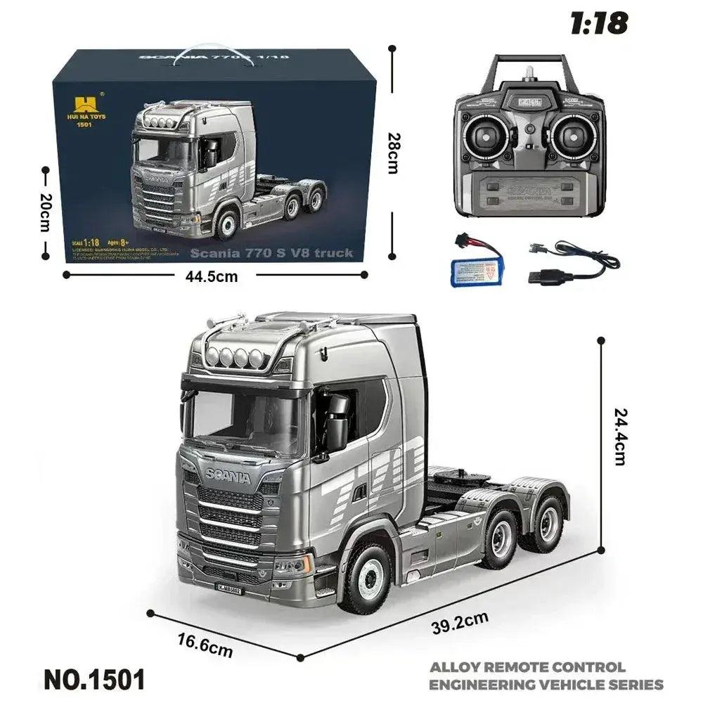  Remote Control RC Truck Alloy With Light And Sound -  ToylandEU™