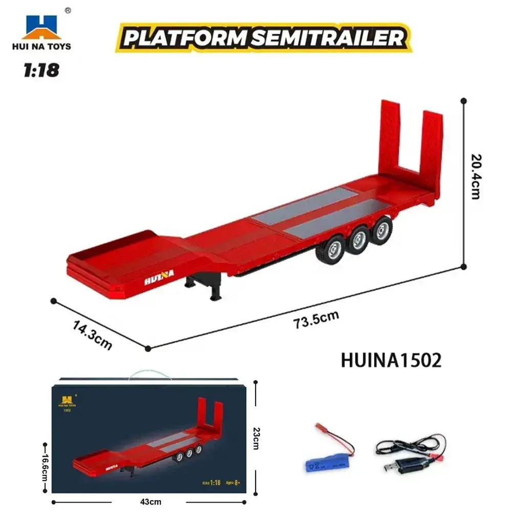  Remote Control RC Truck Alloy With Light And Sound -  ToylandEU™