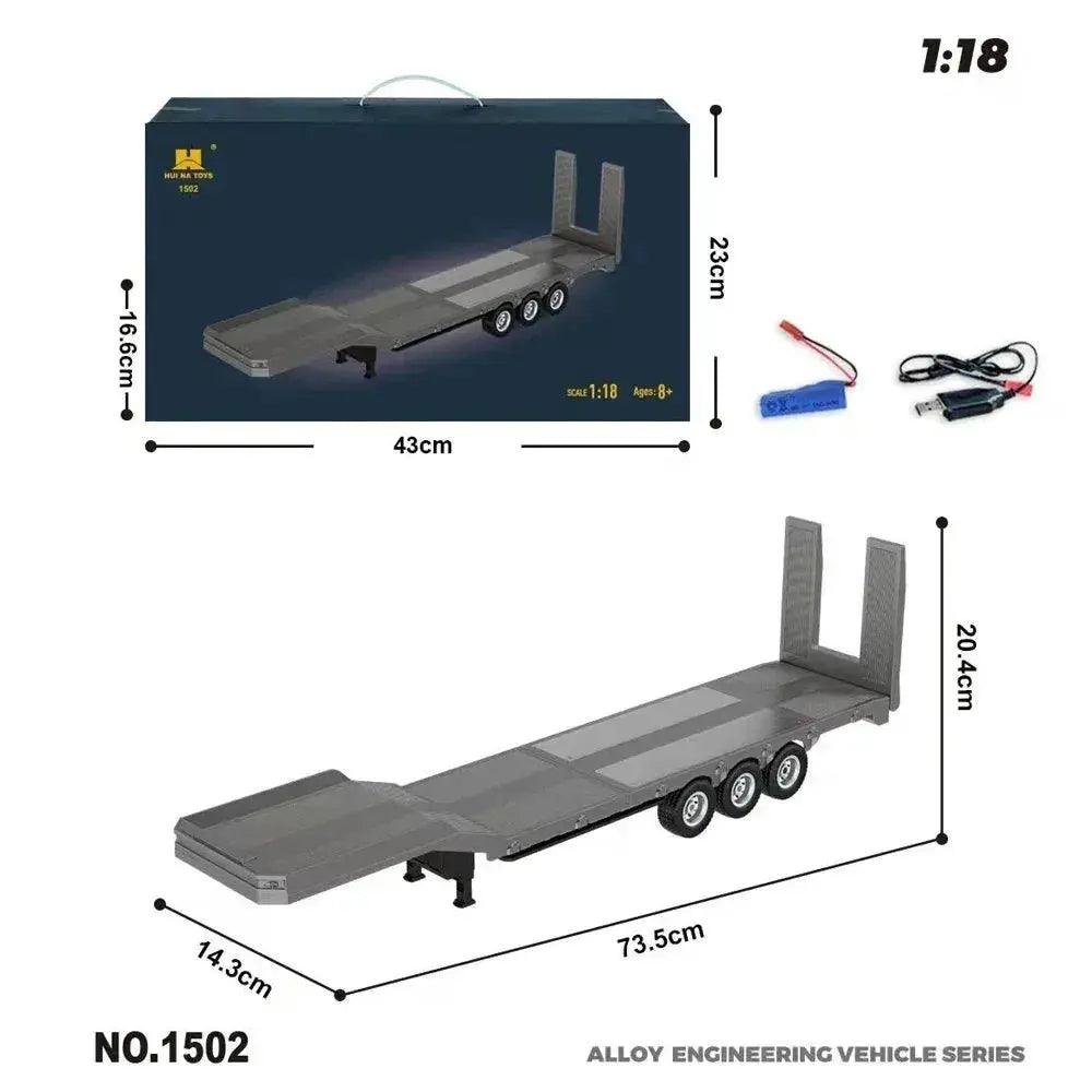  Remote Control RC Truck Alloy With Light And Sound -  ToylandEU™