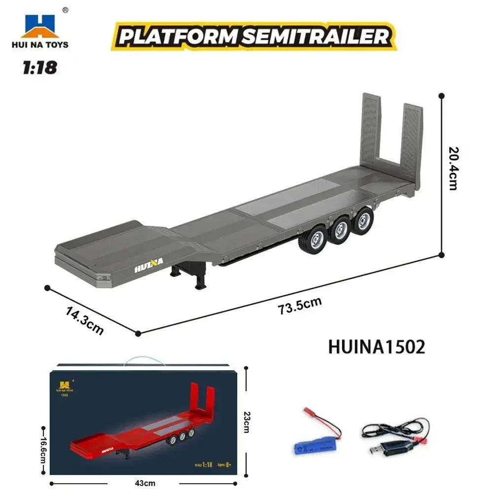  Remote Control RC Truck Alloy With Light And Sound -  ToylandEU™