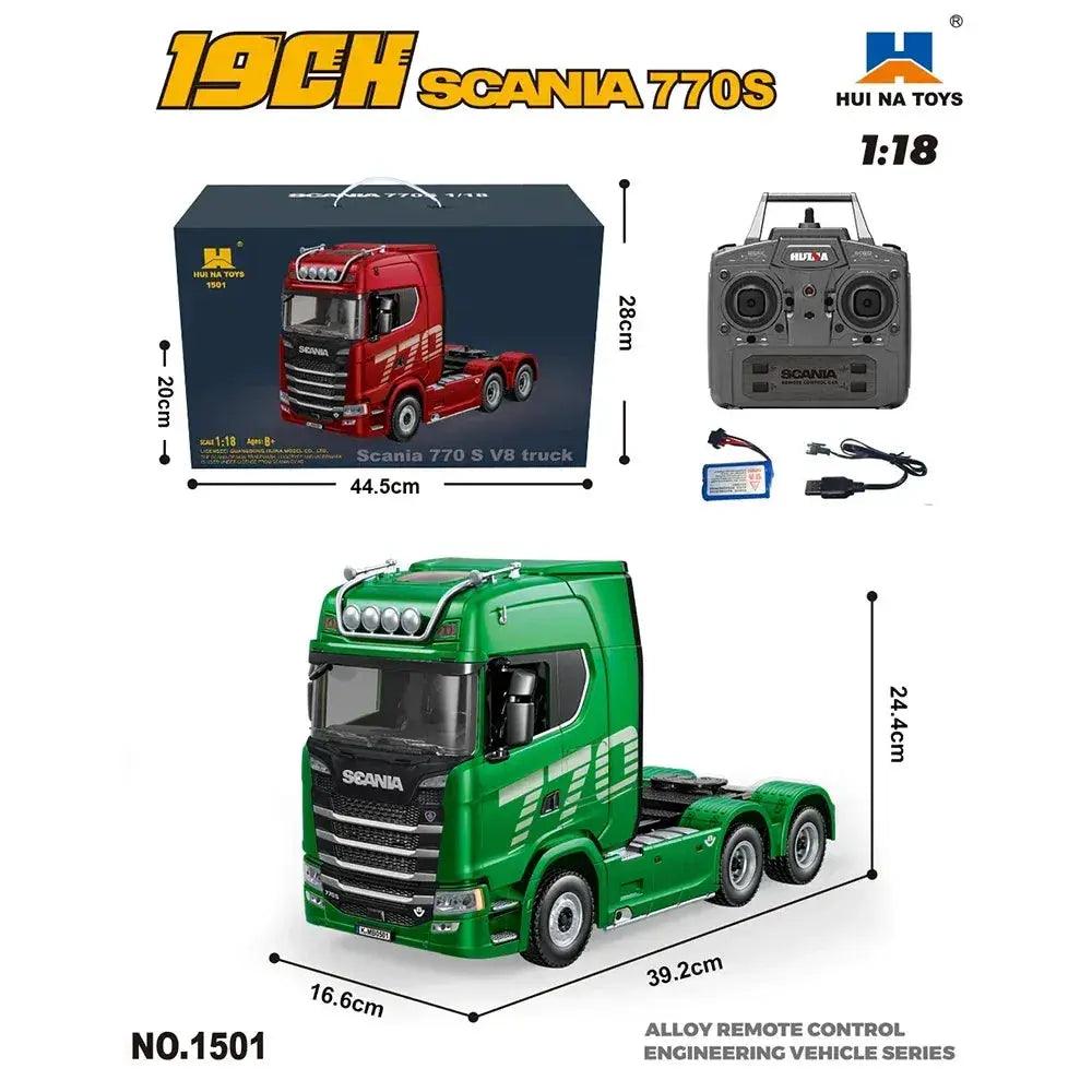  Remote Control RC Truck Alloy With Light And Sound -  ToylandEU™