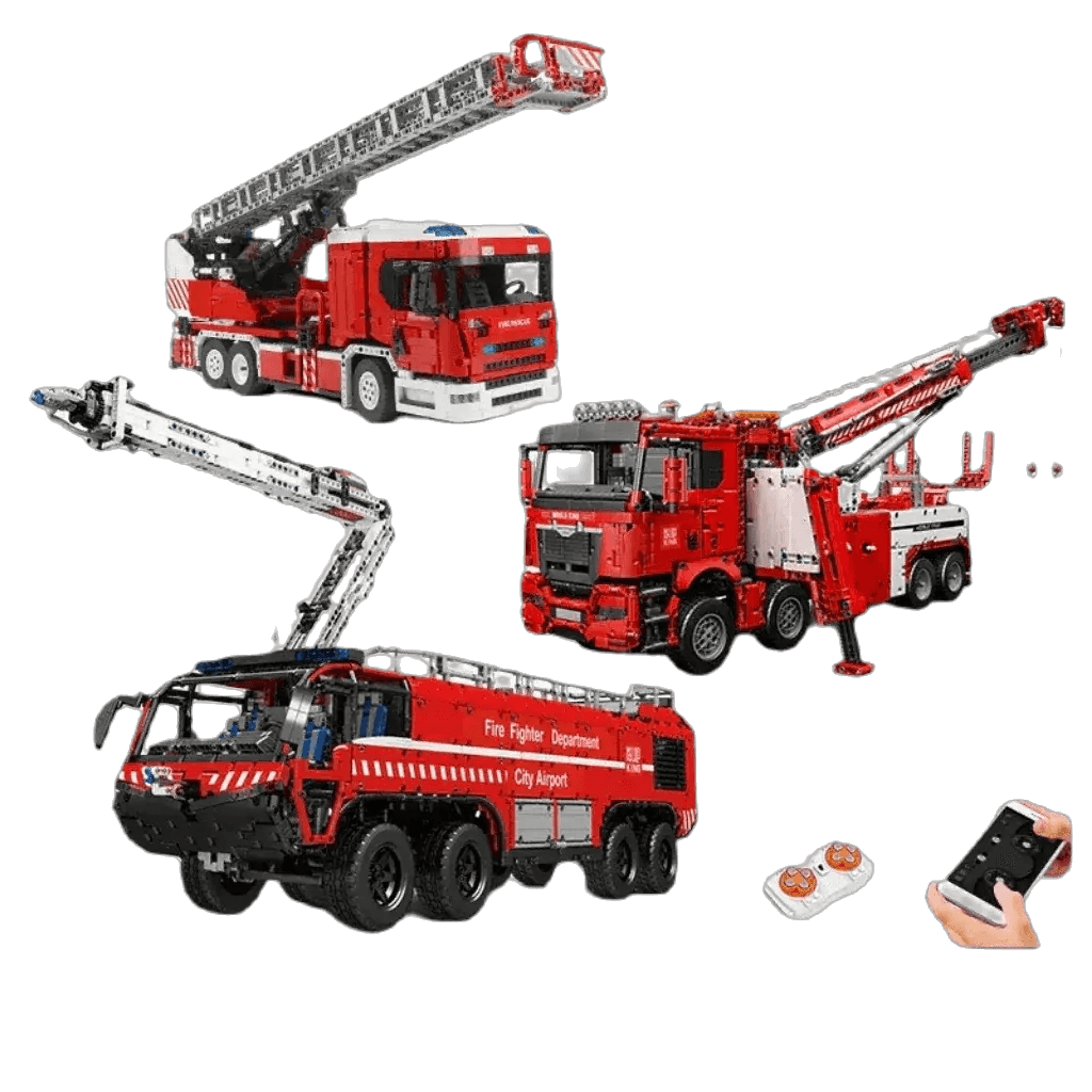  RC Remote-Controlled Crane Truck Building Set - MOULD KING 13107 -  ToylandEU™