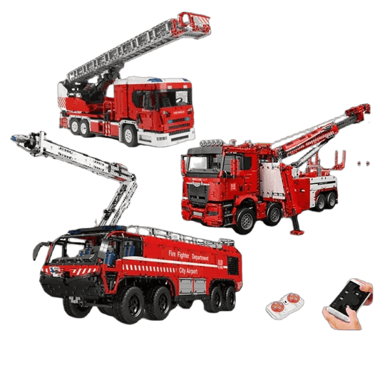  RC Remote-Controlled Crane Truck Building Set - MOULD KING 13107 -  ToylandEU™