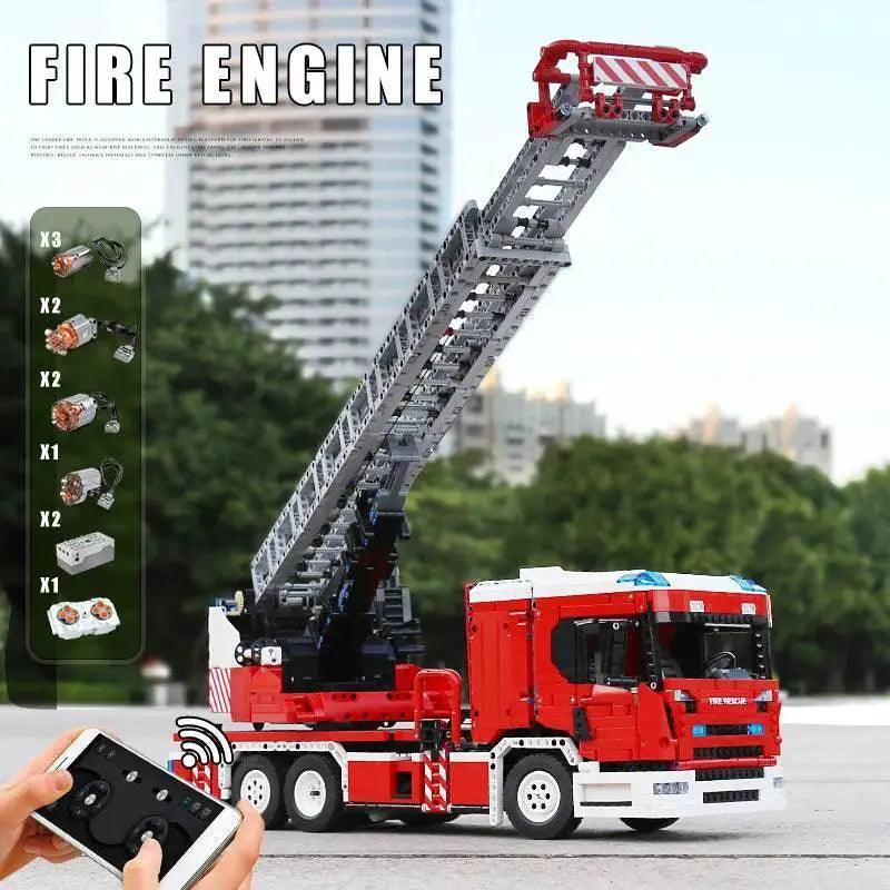 RC Remote-Controlled Crane Truck Building Set - MOULD KING 13107 -  ToylandEU™