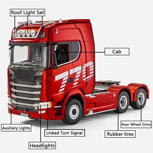 Scania Alloy RC Truck With Light Sound And Trailer -  ToylandEU™