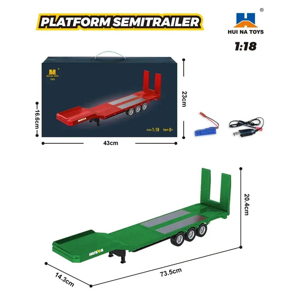  Scania Alloy RC Truck With Light Sound And Trailer -  ToylandEU™