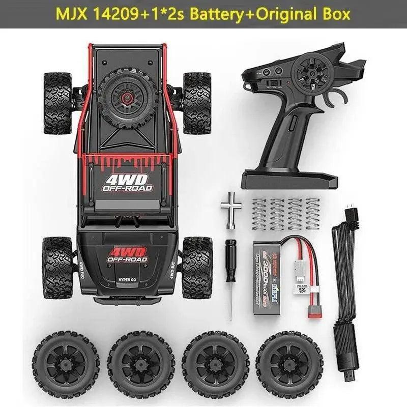  RC Ultimate Hypergo MJX 14210 V2.0 4WD Brushless RC Off-Road Truck -  ToylandEU™