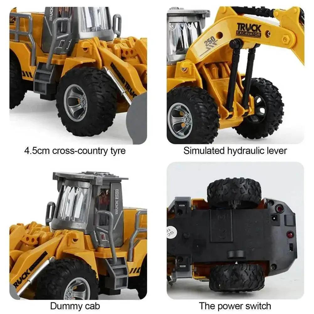 RC Ultimate Remote Control Excavator Truck - Fun Engineering Toy for Kids! -  ToylandEU™