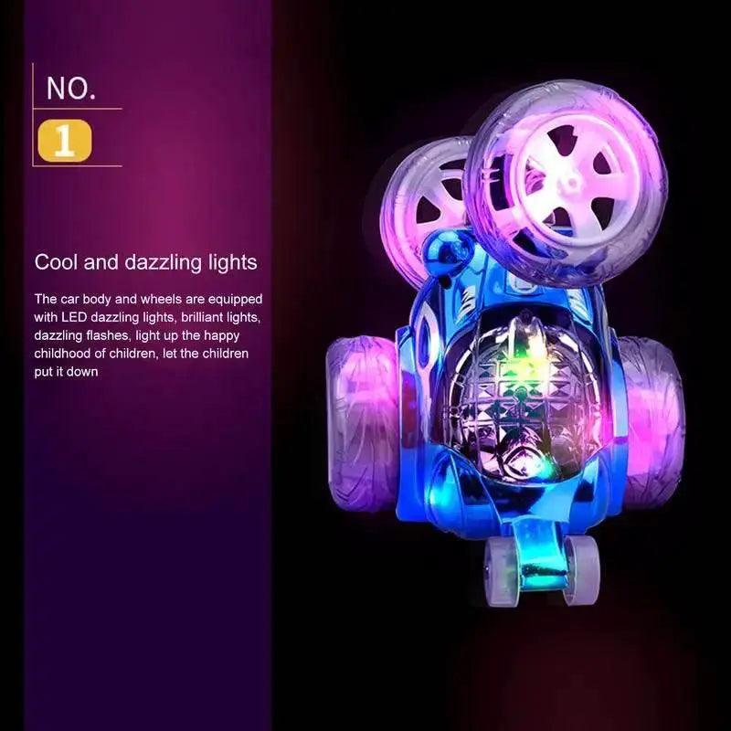  RC Ultimate Stunt RC Truck: 360-Degree Tricks, LED Lights & Rechargeable -  ToylandEU™