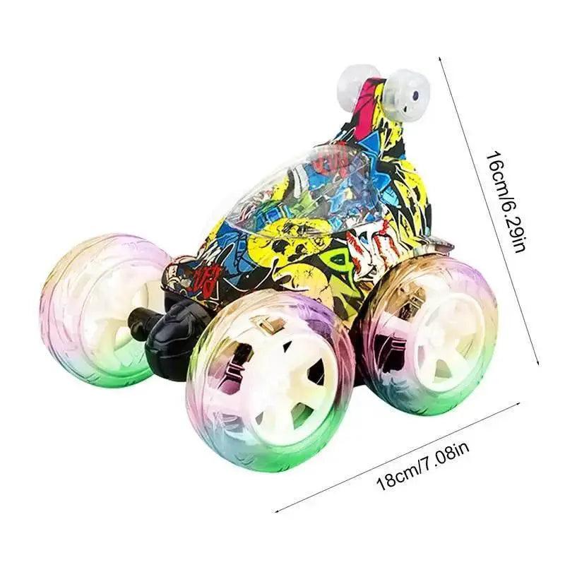  RC Ultimate Stunt RC Truck: 360-Degree Tricks, LED Lights & Rechargeable -  ToylandEU™