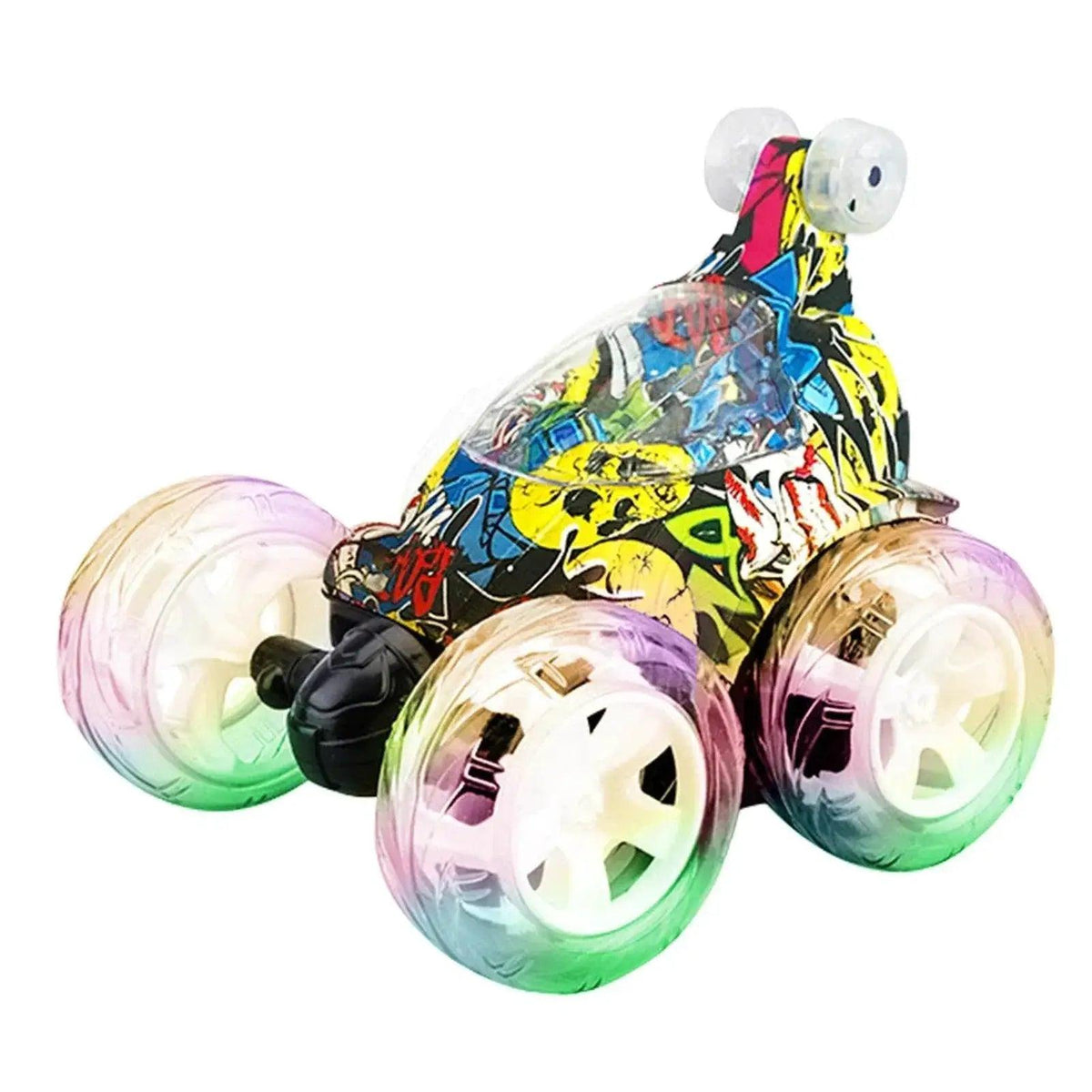  RC Ultimate Stunt RC Truck: 360-Degree Tricks, LED Lights & Rechargeable -  ToylandEU™