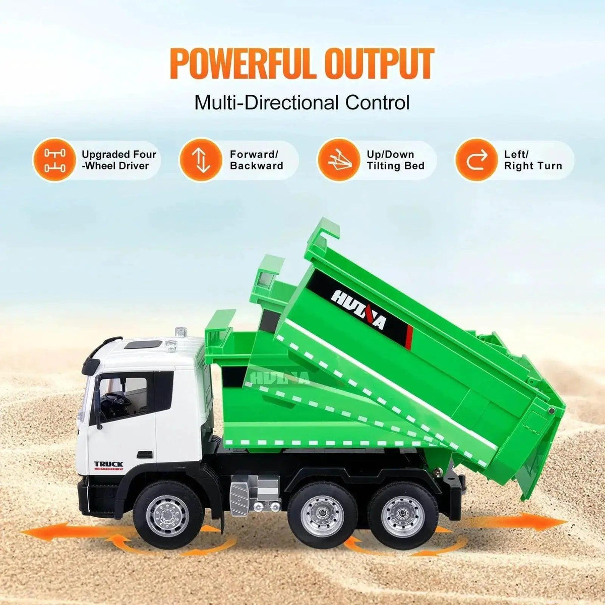  VEVOR RC Dump Truck 9-Channel Remote Model Car for Kids -  ToylandEU™