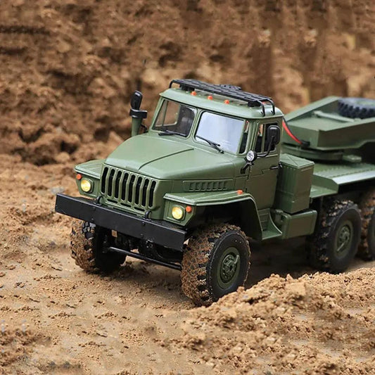  RC 1/16 Scale WPL B36-3 6WD Military RC Truck with Trailer - Off-Road Adventure -  ToylandEU™