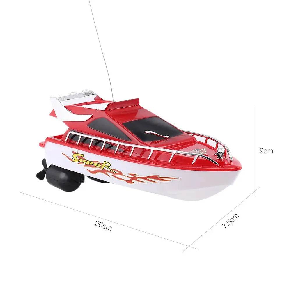 RC Turbo RC Racing Boat - C101A Mini High-Speed Remote Control Watercraft - ToylandEU