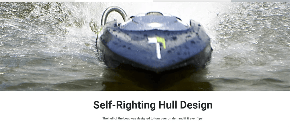 RC UDIRC UDI022 2.4G 4CH High-Speed Brushless RC Boat with LED Lights and Reverse Water Cooling System - ToylandEU