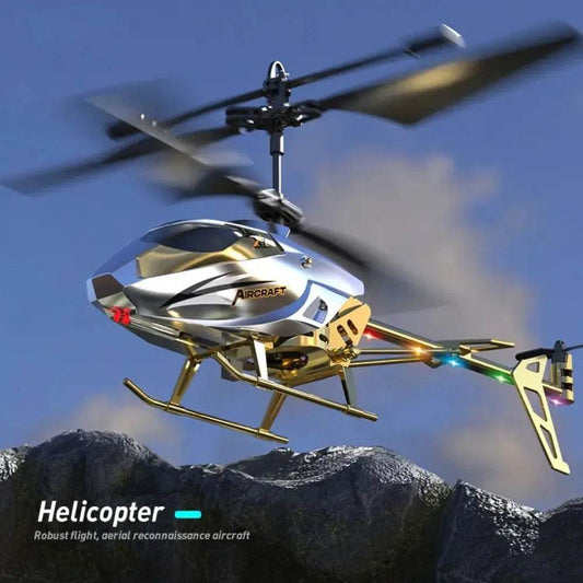 RC USB Rechargeable RC Helicopter & Airplane Combo - Safe Fun for Kids! - ToylandEU