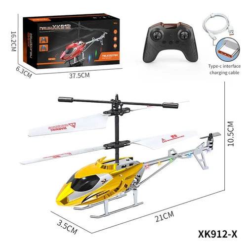 RC USB Rechargeable RC Helicopter & Airplane Combo - Safe Fun for Kids! - ToylandEU