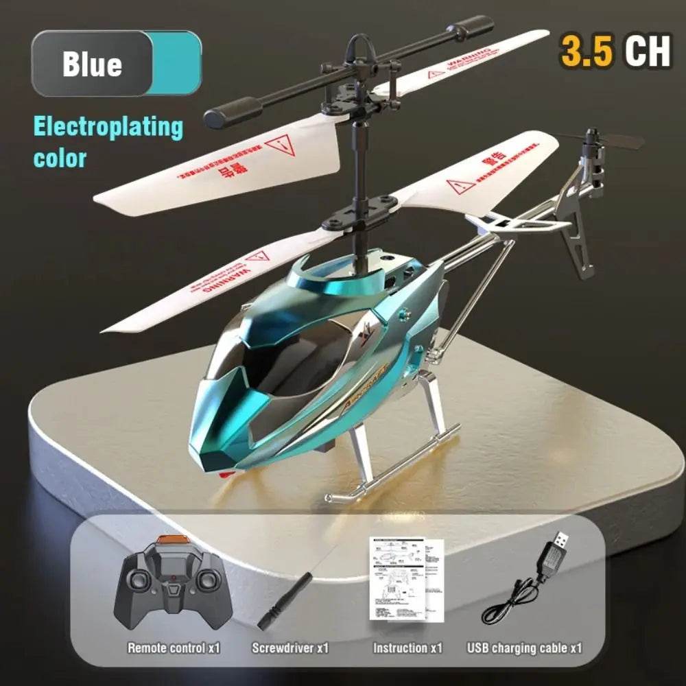 RC USB Rechargeable RC Helicopter & Airplane Combo - Safe Fun for Kids! - ToylandEU