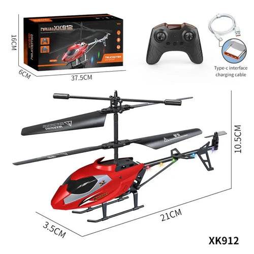 RC USB Rechargeable RC Helicopter & Airplane Combo - Safe Fun for Kids! - ToylandEU
