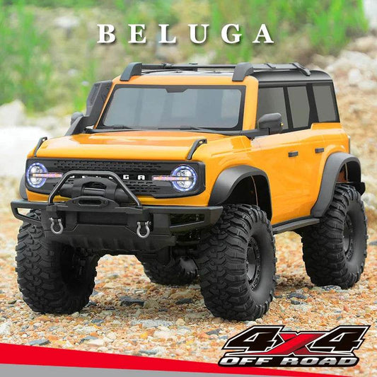 RC Ultimate 1:10 Scale 2.4G Remote Control Off-Road Climbing Car for Adults - High & Low Speed All-Terrain Vehicle - ToylandEU