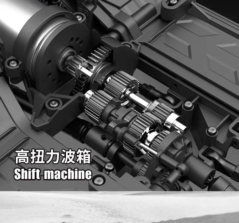 RC Ultimate 1:10 Scale 2.4G Remote Control Off-Road Climbing Car for Adults - High & Low Speed All-Terrain Vehicle - ToylandEU