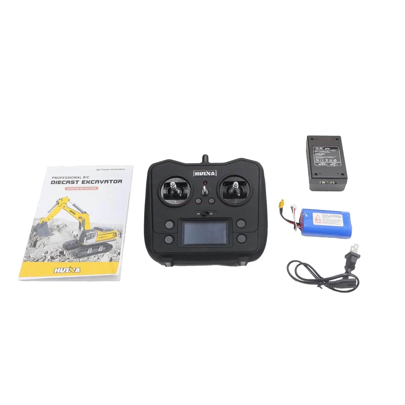 RC Ultimate 1:14 Scale RC Excavator - 24 Channel All Alloy Construction Toy - ToylandEU