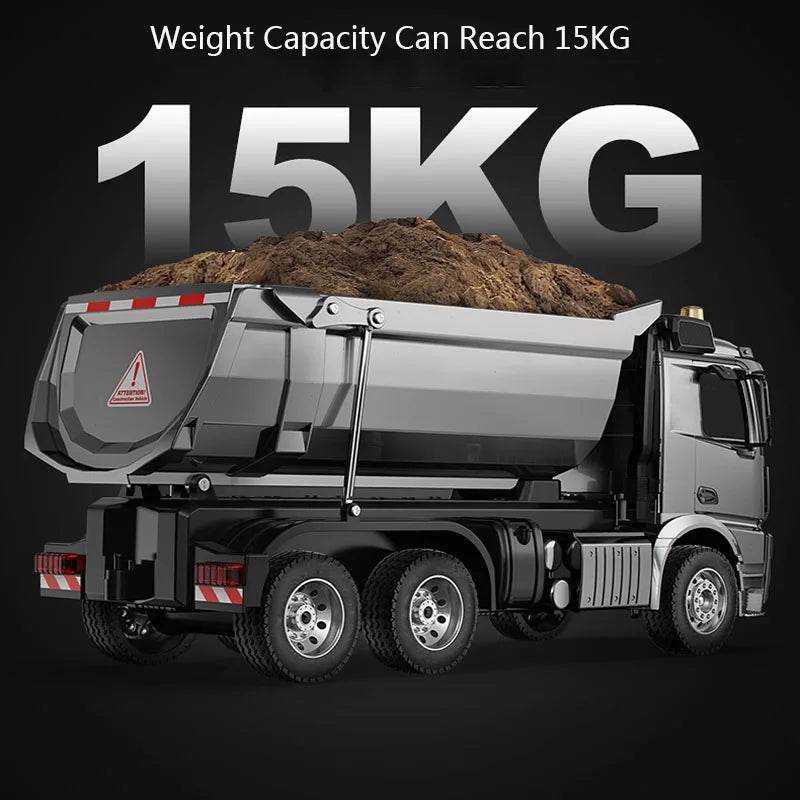 RC Ultimate 1/20 Scale Caterpillar E590 Alloy RC Truck with Long-Range Control - ToylandEU