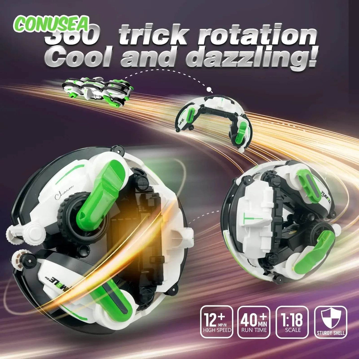 RC Ultimate 2.4G Remote Control Stunt Car - 360° Fun for Kids! - ToylandEU