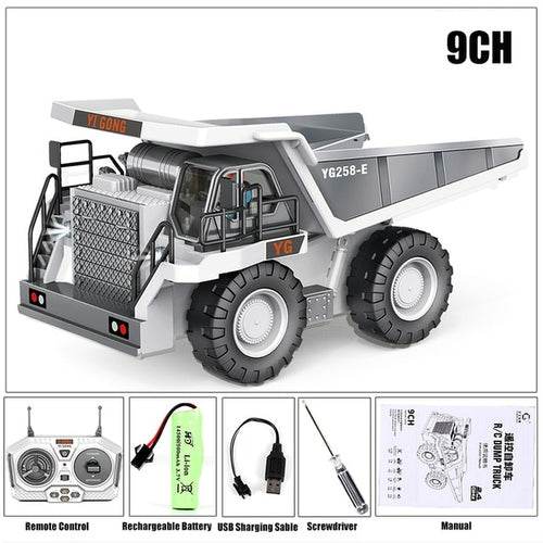 RC Ultimate 2.4GHz 8-Channel RC Excavator Toy - Fun for All Ages! - ToylandEU