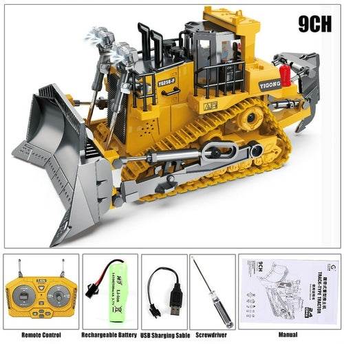 RC Ultimate 2.4GHz 8-Channel RC Excavator Toy - Fun for All Ages! - ToylandEU