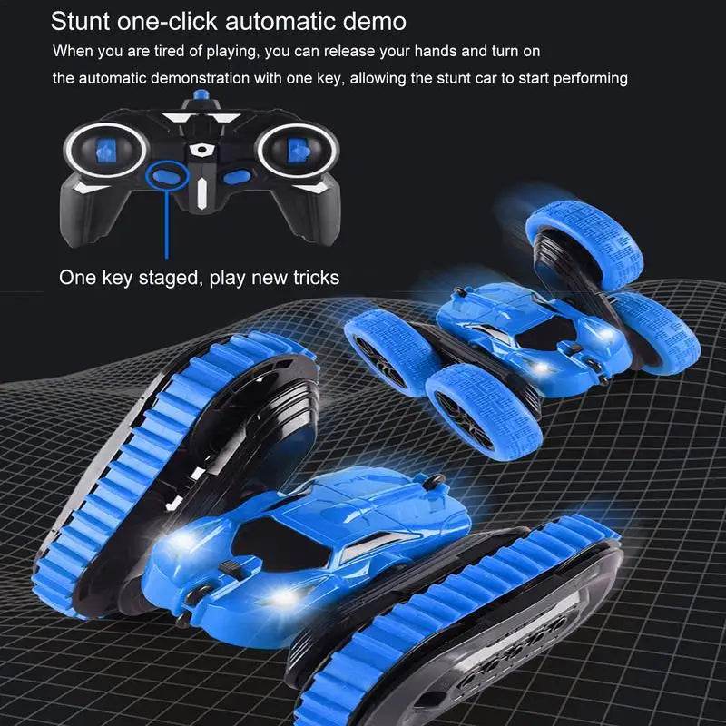 RC Ultimate 4WD Stunt RC Truck – 360° Spins & Reversals for All Ages - ToylandEU