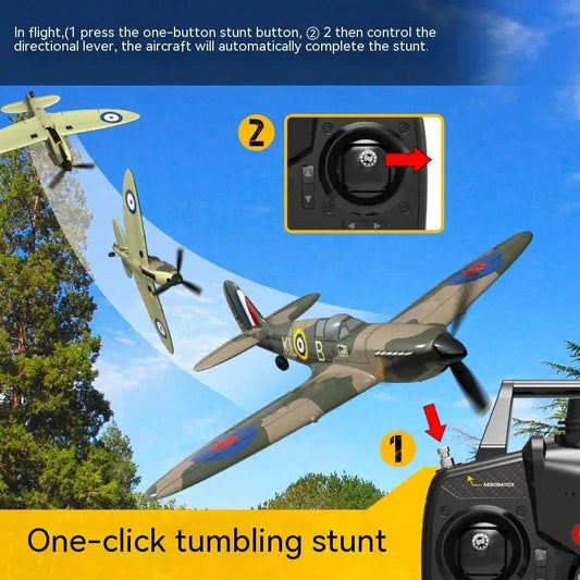 RC Ultimate Eachine Spitfire 2.4GHz Aerobatic RC Airplane - 400mm Fun! - ToylandEU